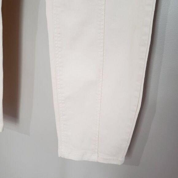 Nanette Lepore Size 10 Cream Capris Pants - Picture 4 of 8